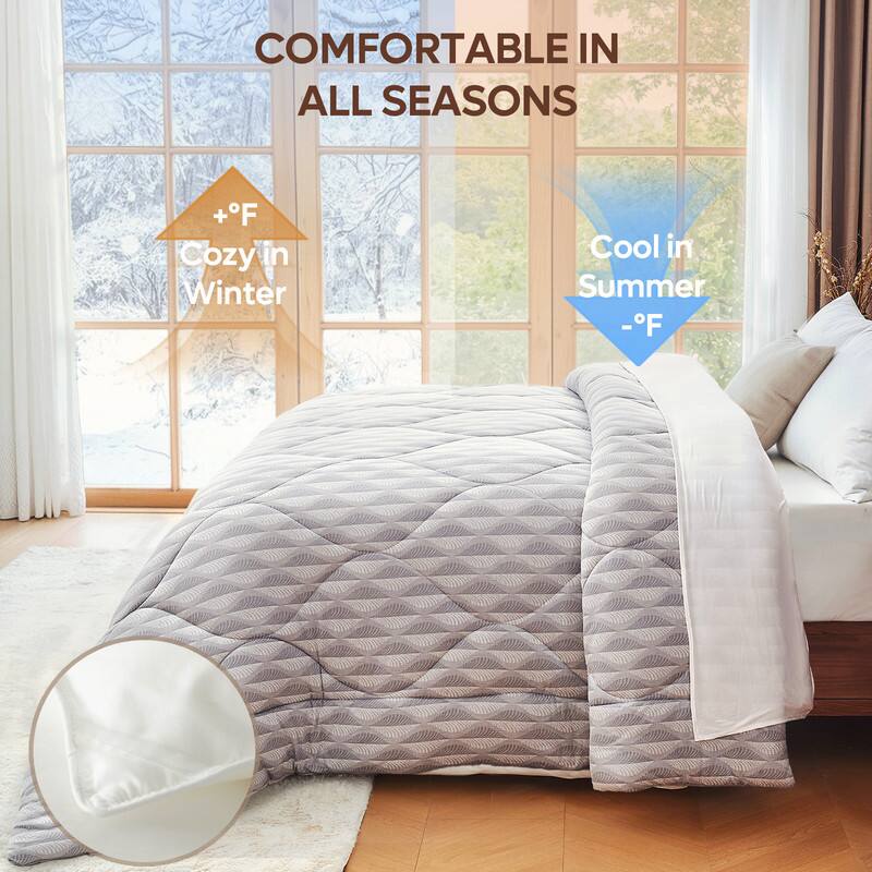 COMFORTABLE IN ALL SEASONS

+°F Cozy in Winter

-°F Cool in Summer