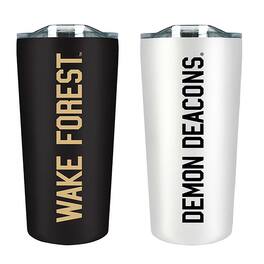 The Fanatic Group - Wake Forest Demon Deacons 18oz. Soft Touch Tumbler Two-Piece Set - Multicolor