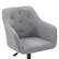 Alt View 17. CorLiving - Marlowe Upholstered Button Tufted Task Chair - Light Grey.