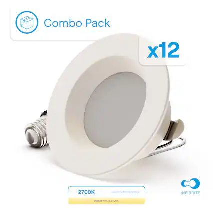 Combo Pack x12
2700K LIGHT APPEARANCE
INFIBRITE
WARM WHITE 2700K