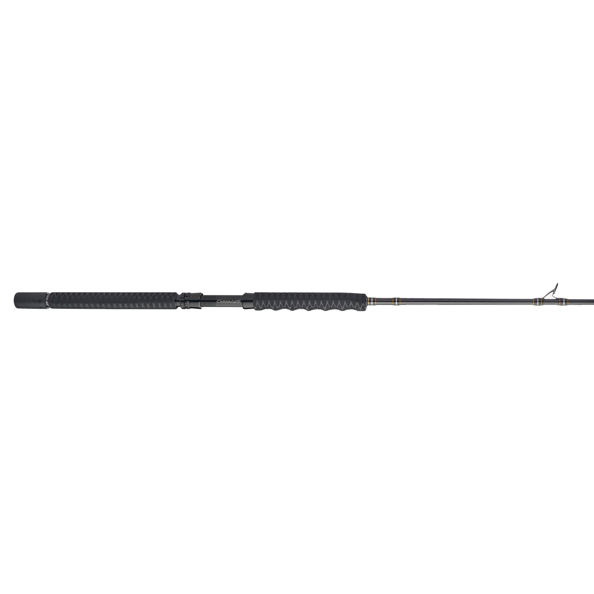 Alt View 7. PENN - Penn Carnage III Boat Conventional Casting Fishing Rod 7’, up to 50 Lbs, Black - Black.