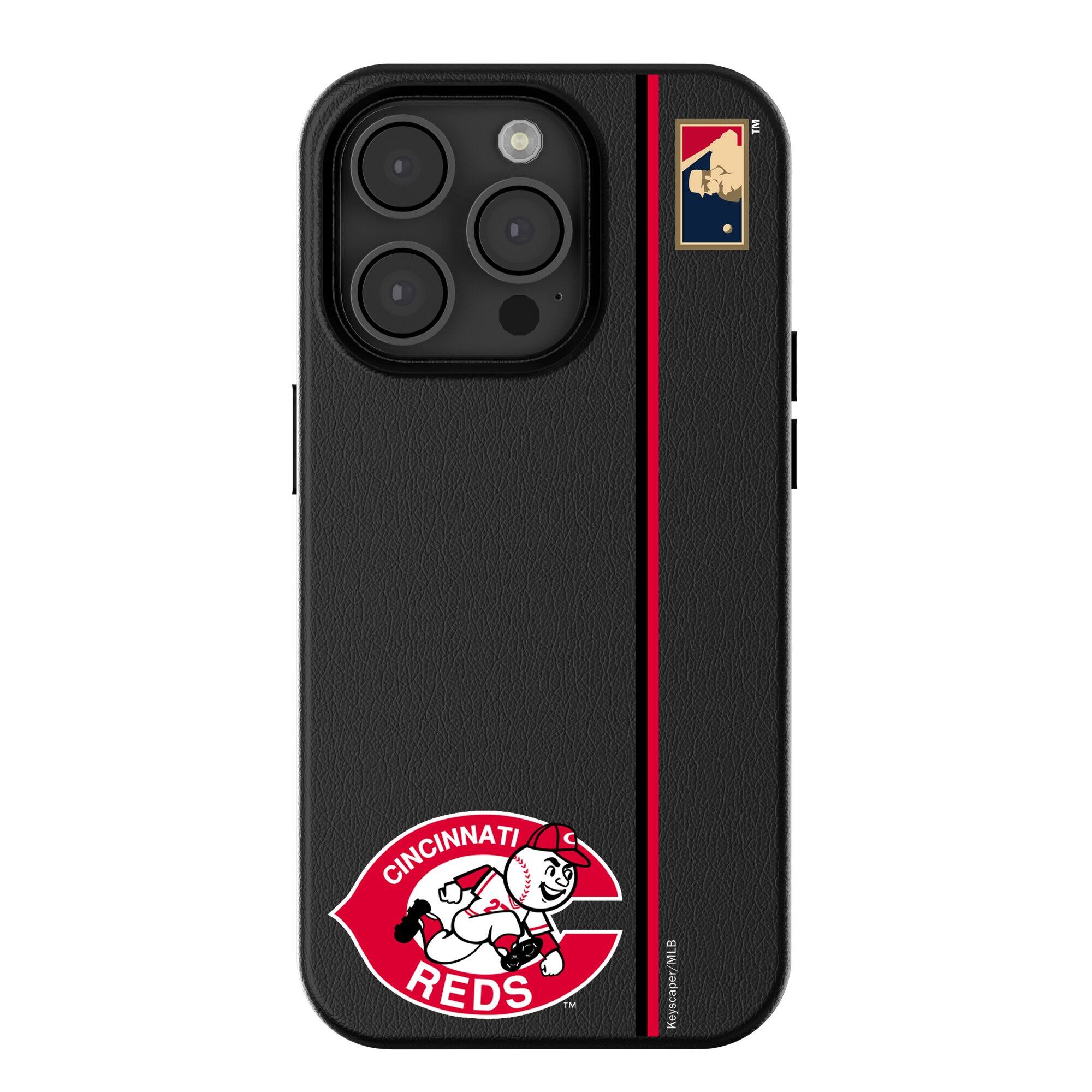 Keyscaper - MLB - Cincinnati Reds 1974 Logo iPhone Magnetic Bump Case - 16 Pro - Black price history on PriceWatchPro