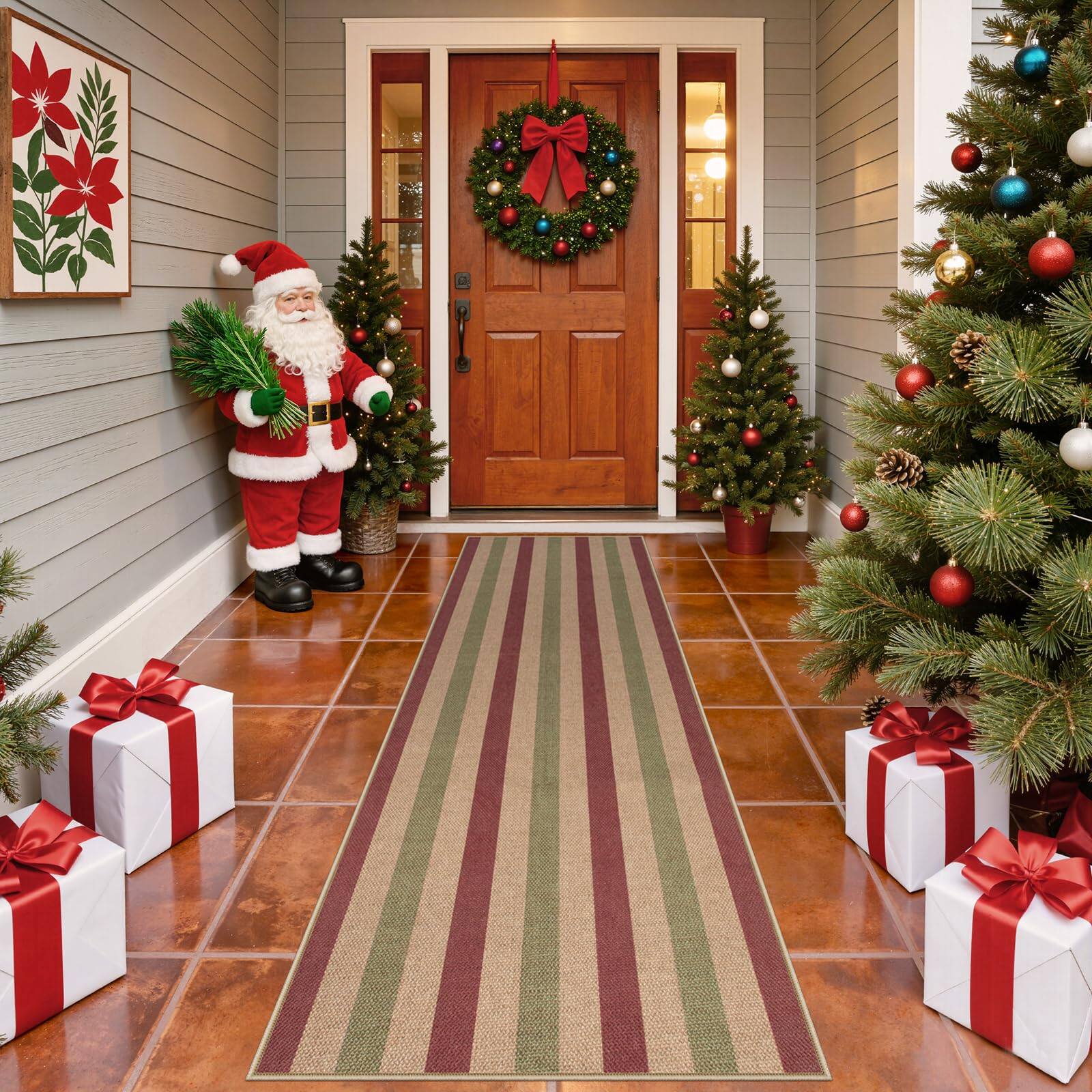 Christmas Striped-2 2’5'' X 8’