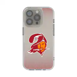 Keyscaper - NFL - Tampa Bay Buccaneers Linen Logo iPhone Clear Case - 16e - Multicolor