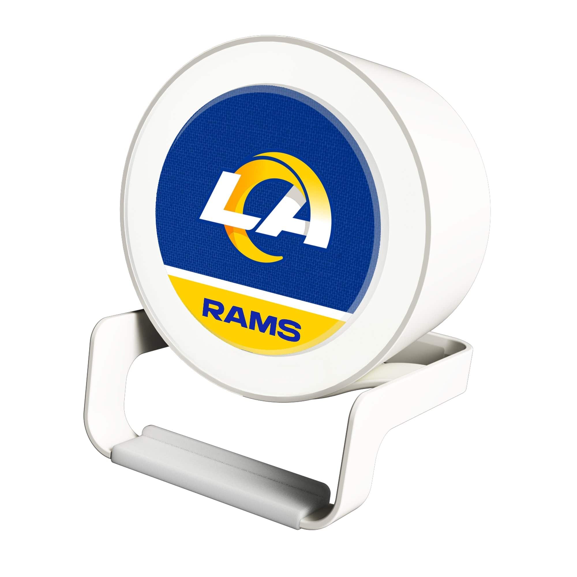Keyscaper - Los Angeles Rams Night Light Wireless Charger And Bluetooth Speaker - Multicolor