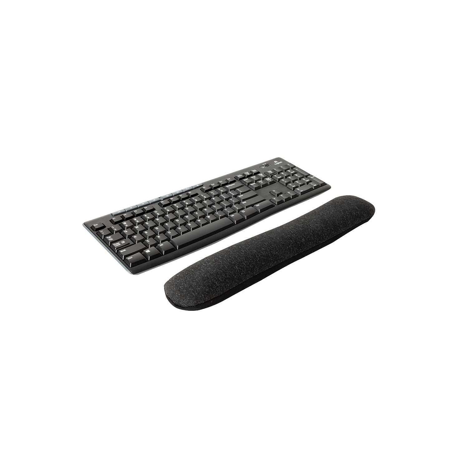 Alt View 5. Staples TECH - Staples TECH Beaded Non-Skid Wrist Rest, Black/Gray (23943) - Black.