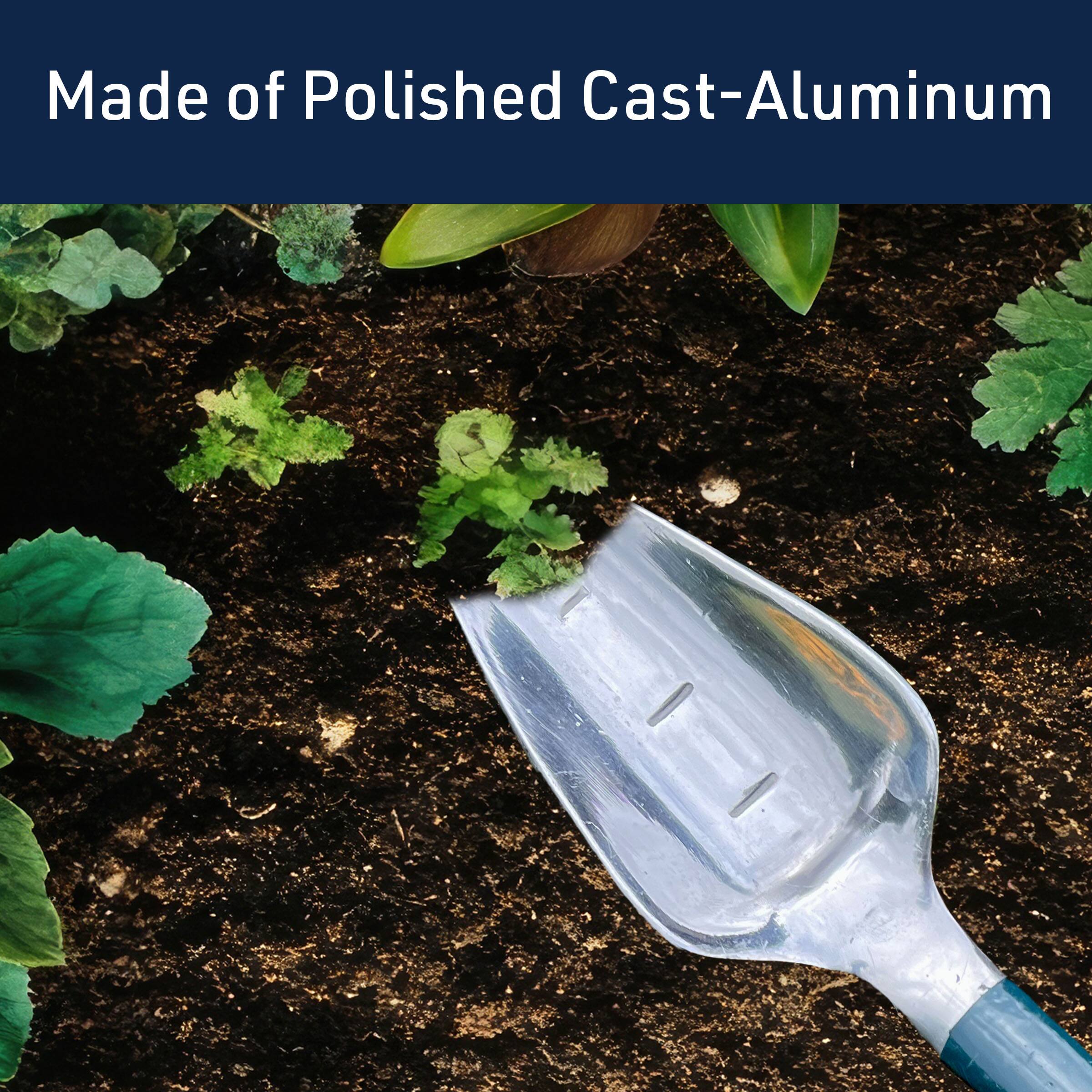 Made of Polished Cast-Aluminum