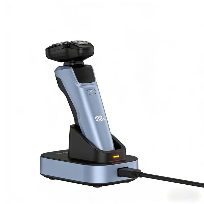 Back. NICEBAY - Nicebay Electric Razor for Men with 4D Floating Shaving Head, LED Display, IPX7 Waterproof Wet&Dry Shaver, Pop-Up Trimme.