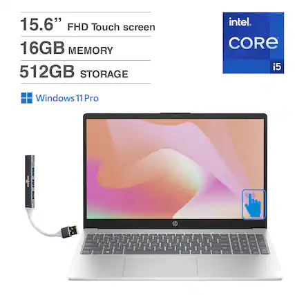 15.6" FHD Touch screen
16GB MEMORY
512GB STORAGE
intel CORE i5
Windows 11 Pro