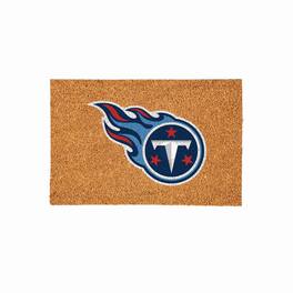 Evergreen Enterprises - Tennessee Titans 24" x 36" Outdoor Team Logo Coir Mat - Brown