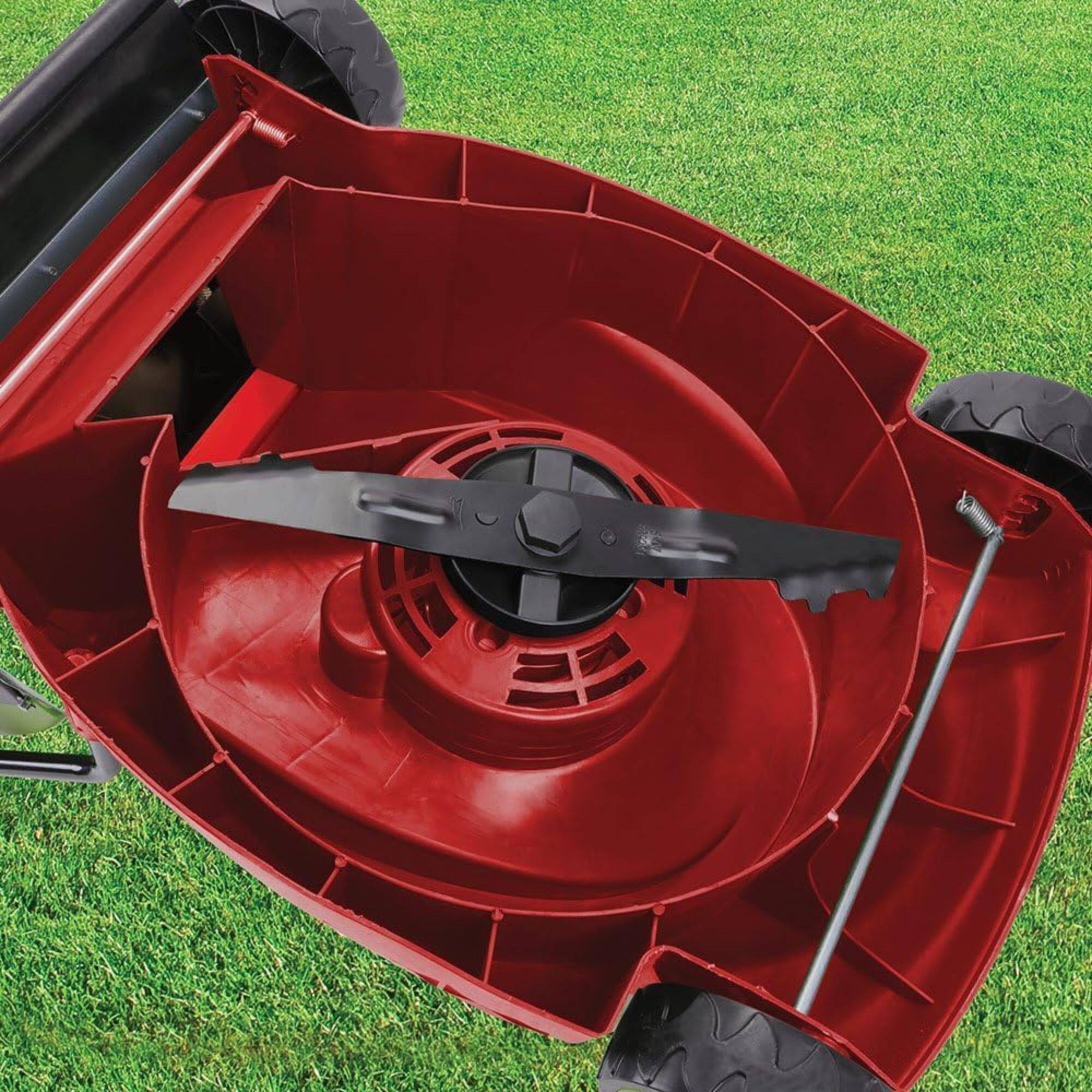 Alt View 8. Sun Joe - Sun Joe Cordless Lawn Mower, 28V, 14", 10.6 Gal Detachable Bag, MJ401C-XR-RED - Red.