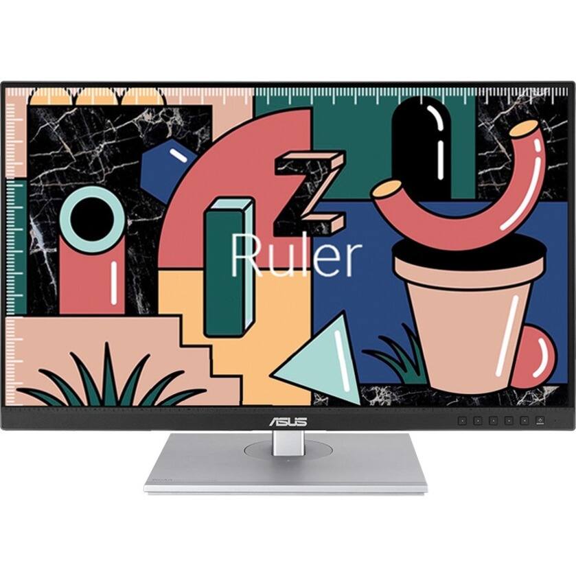 Alt View 31. ASUS - ProArt 27 LCD Monitor (DisplayPort USB, HDMI) - Silver, Black.