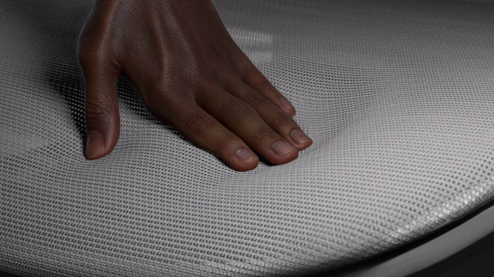 Alt View 1. Autonomous - ErgoChair Pro Office Chair Lumbar Support Mesh - Cool Gray.