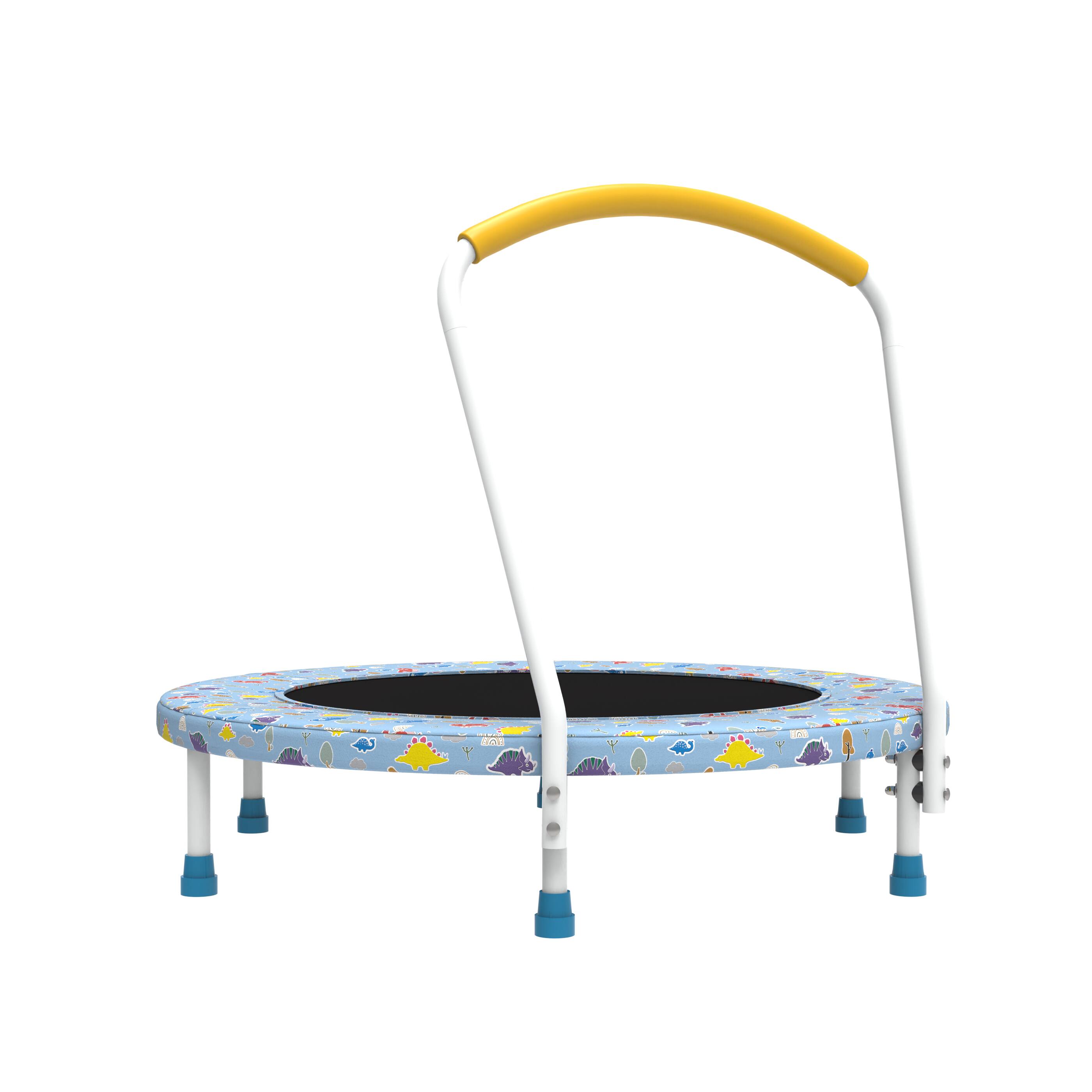 Left. LOVMOR - Lovmor 3 FT Trampoline with Handle Recreational Trampoline for Kids.
