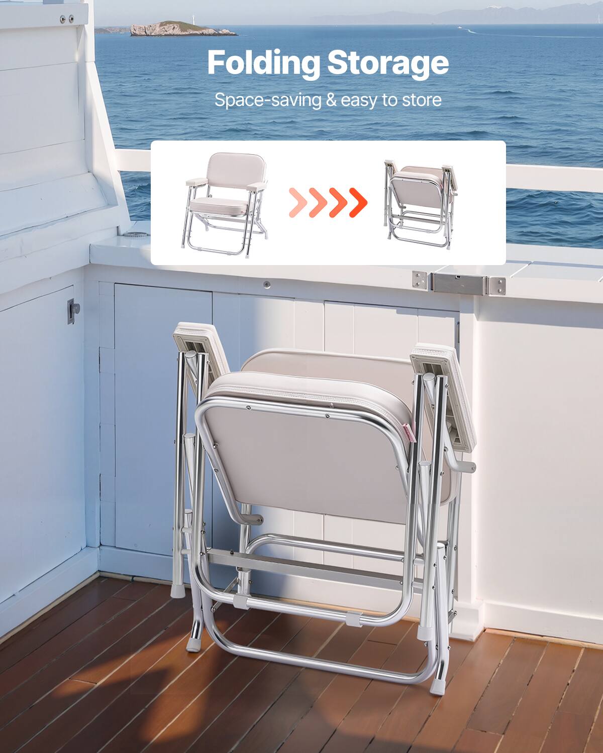 Folding Storage Space-saving & easy to store