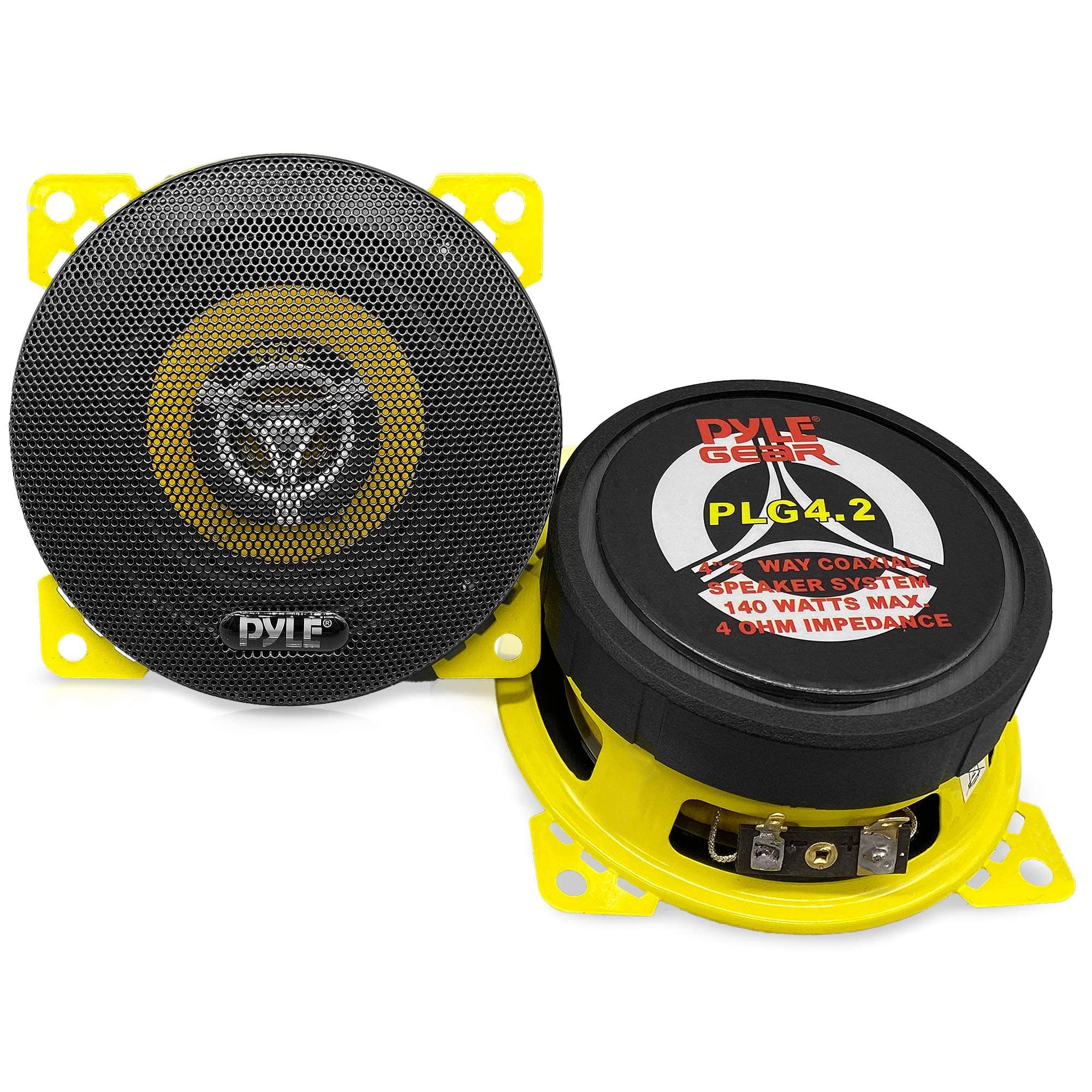 PYLE - Car Two Way Speaker System-Pro 4 Inch 140