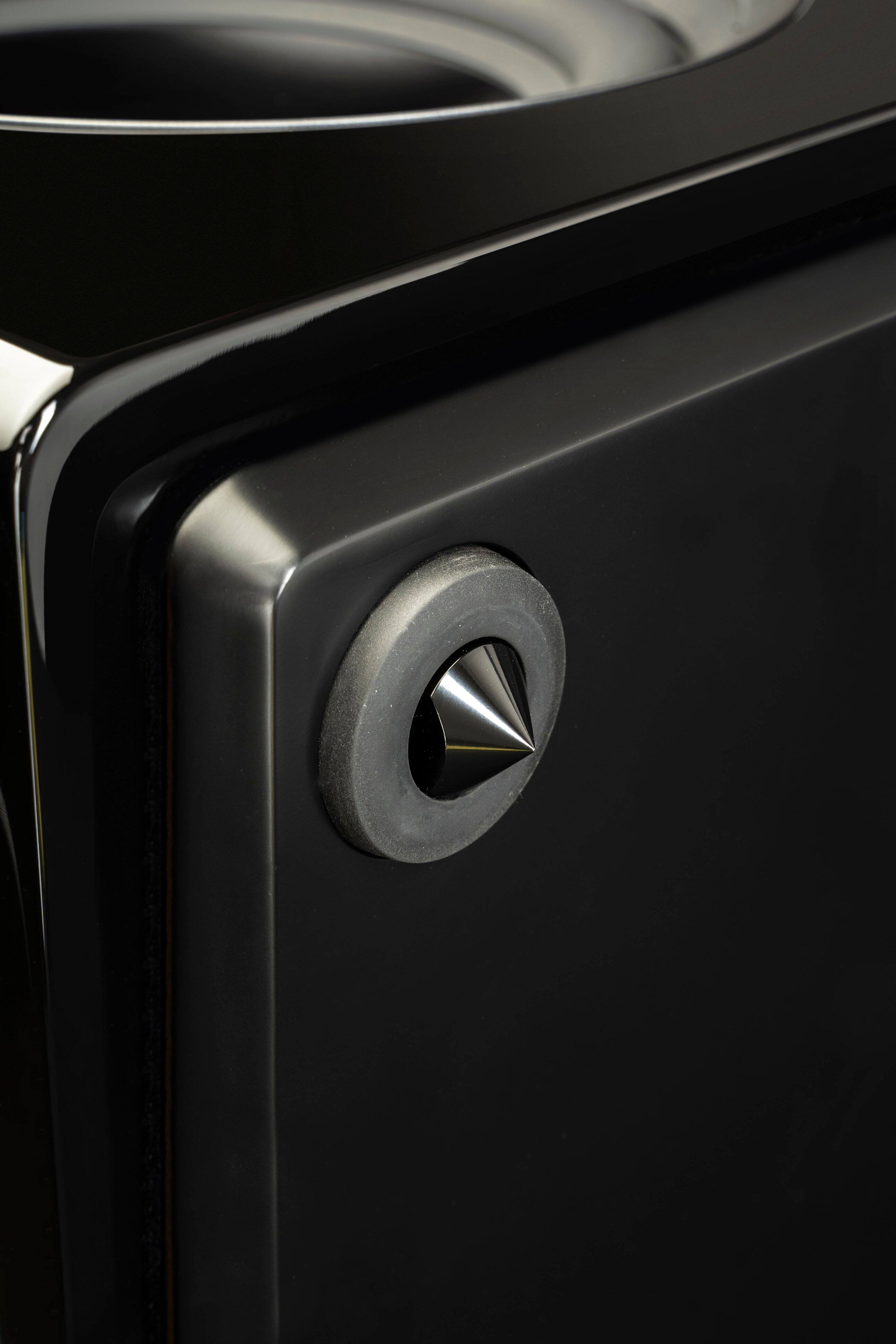 Alt View 18. MartinLogan - Abyss 8, 8” Hybrid, Powered Subwoofer, with Magnitude MT-1kW Amplifier, Sub Control App, and Wireless Built-In - Gloss Black.