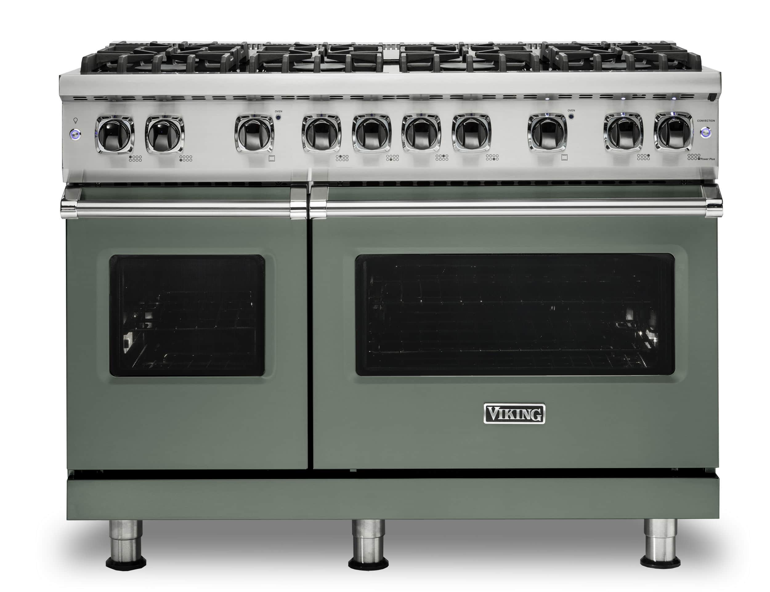 Viking - 5-Series Gas Sealed Burner Range - Eucalyptus