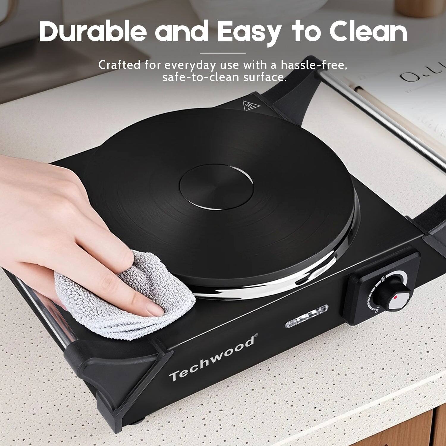 Durable and Easy to Clean

Crafted for everyday use with a hassle-free, safe-to-clean surface.

Techwood