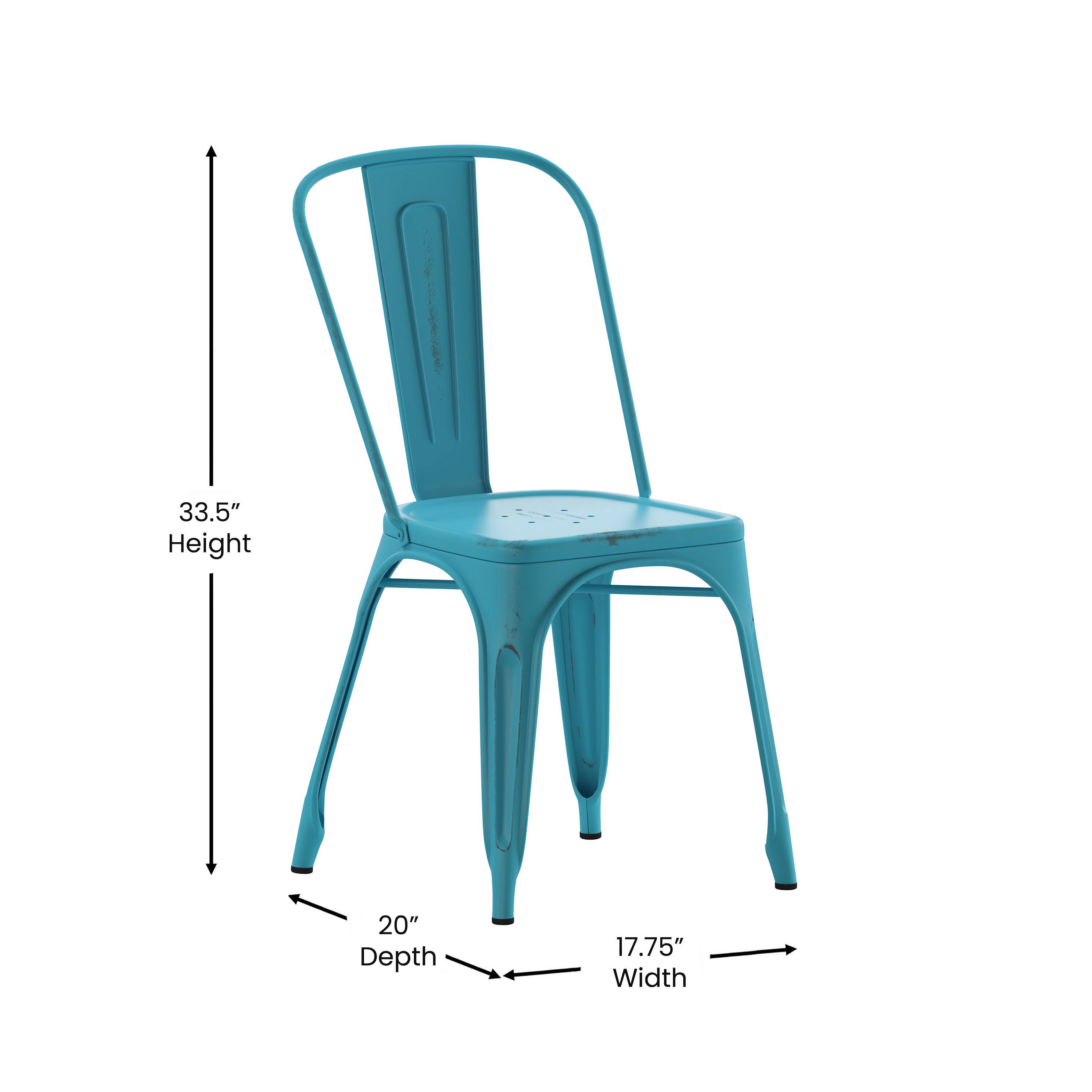 33.5" Height, 20" Depth, 17.75" Width