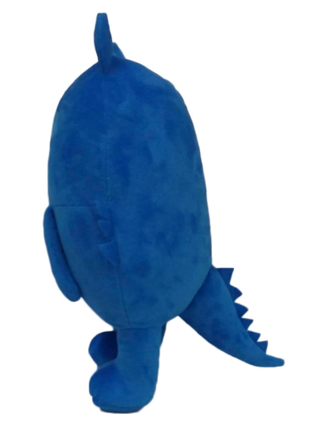 Alt View 1. Golden Bell Studios - Lunarbaboon's Anxiety Troll 13 Inch Plush - Blue.