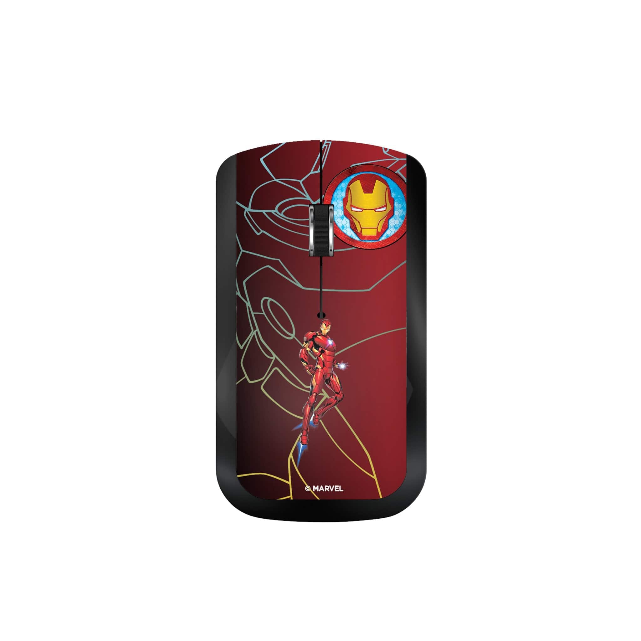 Keyscaper - Marvel MechLine Wireless Mouse - Wireless - Iron Man