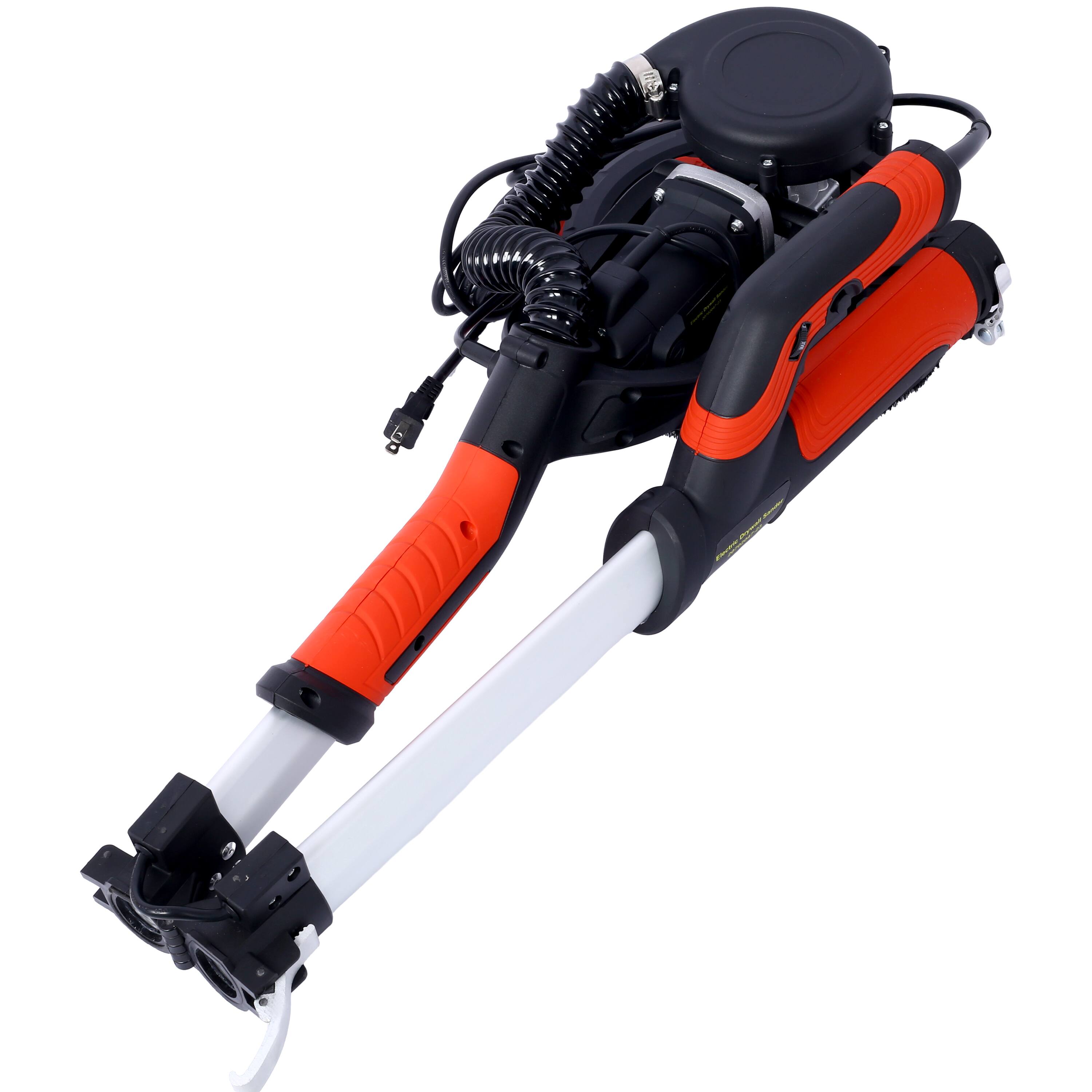 Alt View 6. GOODSILO - 780W Electric Drywall Sander with Vacuum Dust Collection & Variable Speed Control for Wall Finishing - Black+Red.
