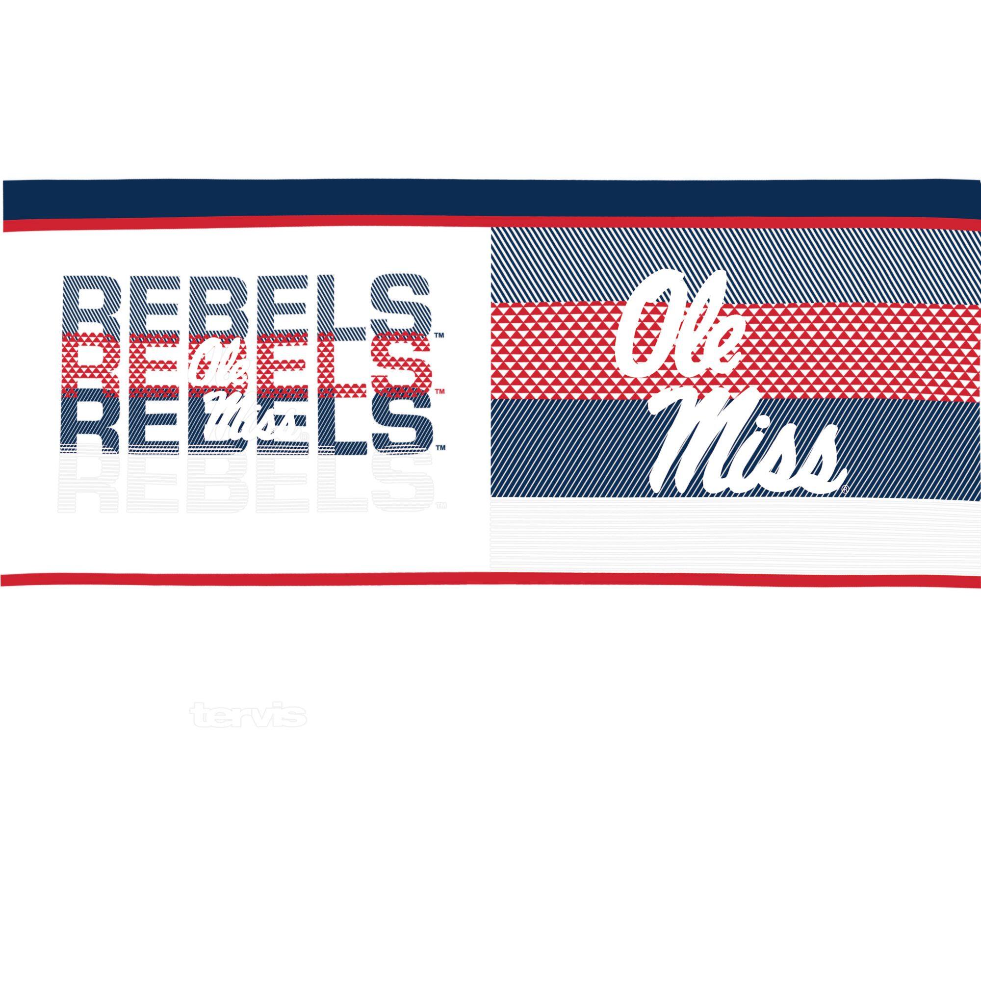 REBELS  
REBELS  
REBELS  

Ole Miss  

tervis