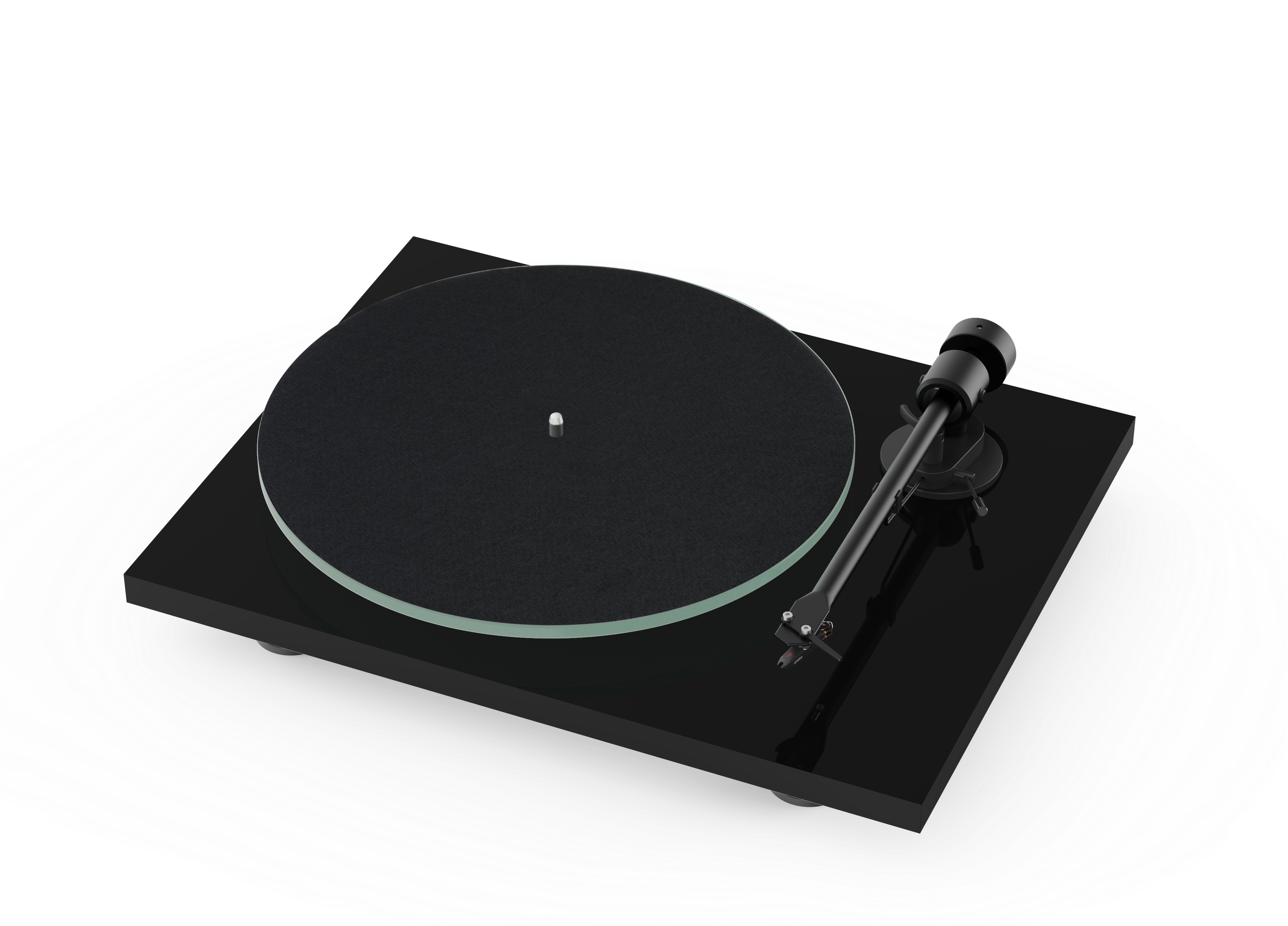 Pro-Ject - T1 EVO PHONO - Piano Black - Front_Zoom
