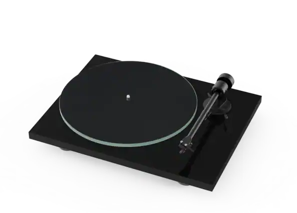 Front. Pro-Ject - T1 EVO - Piano Black.