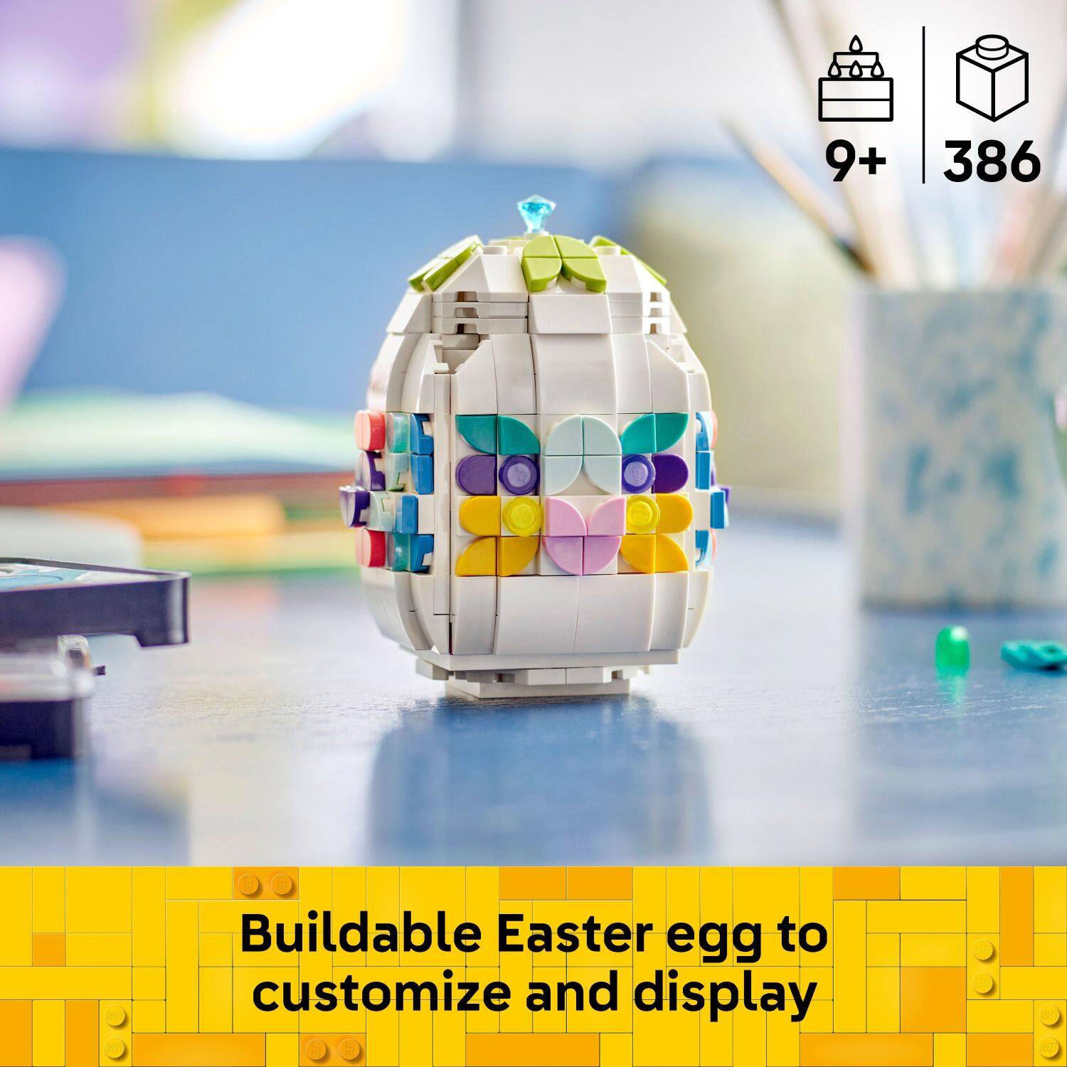 Buildable Easter egg to customize and display

9+ 386