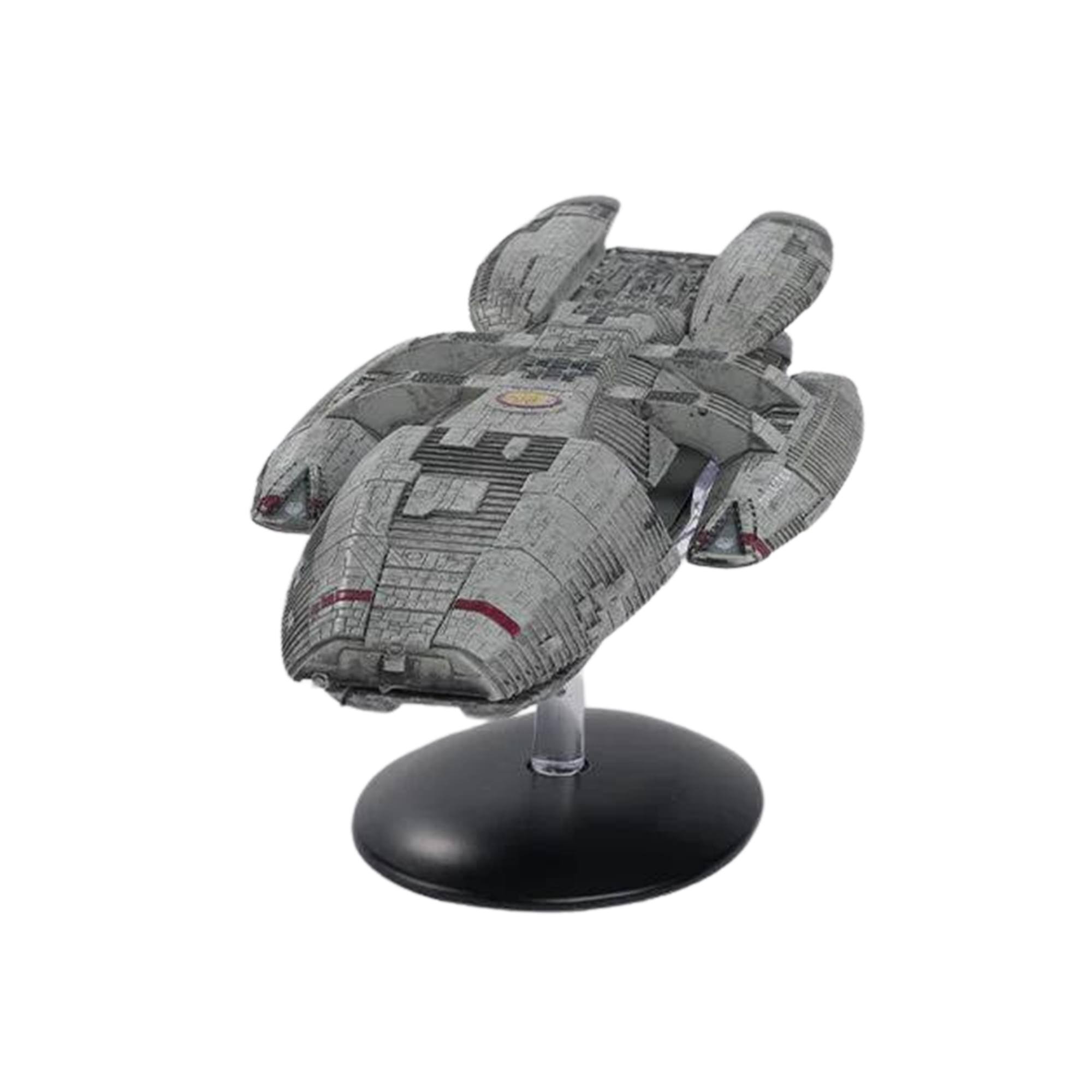 Alt View 1. Eaglemoss - Eaglemoss Battlestar Galactica Ship Replica | Galactica (2004) - Grey.