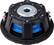 Alt View 12. Hifonics - ELITE 8" 500W Dual-Voice Subwoofer - Blue.
