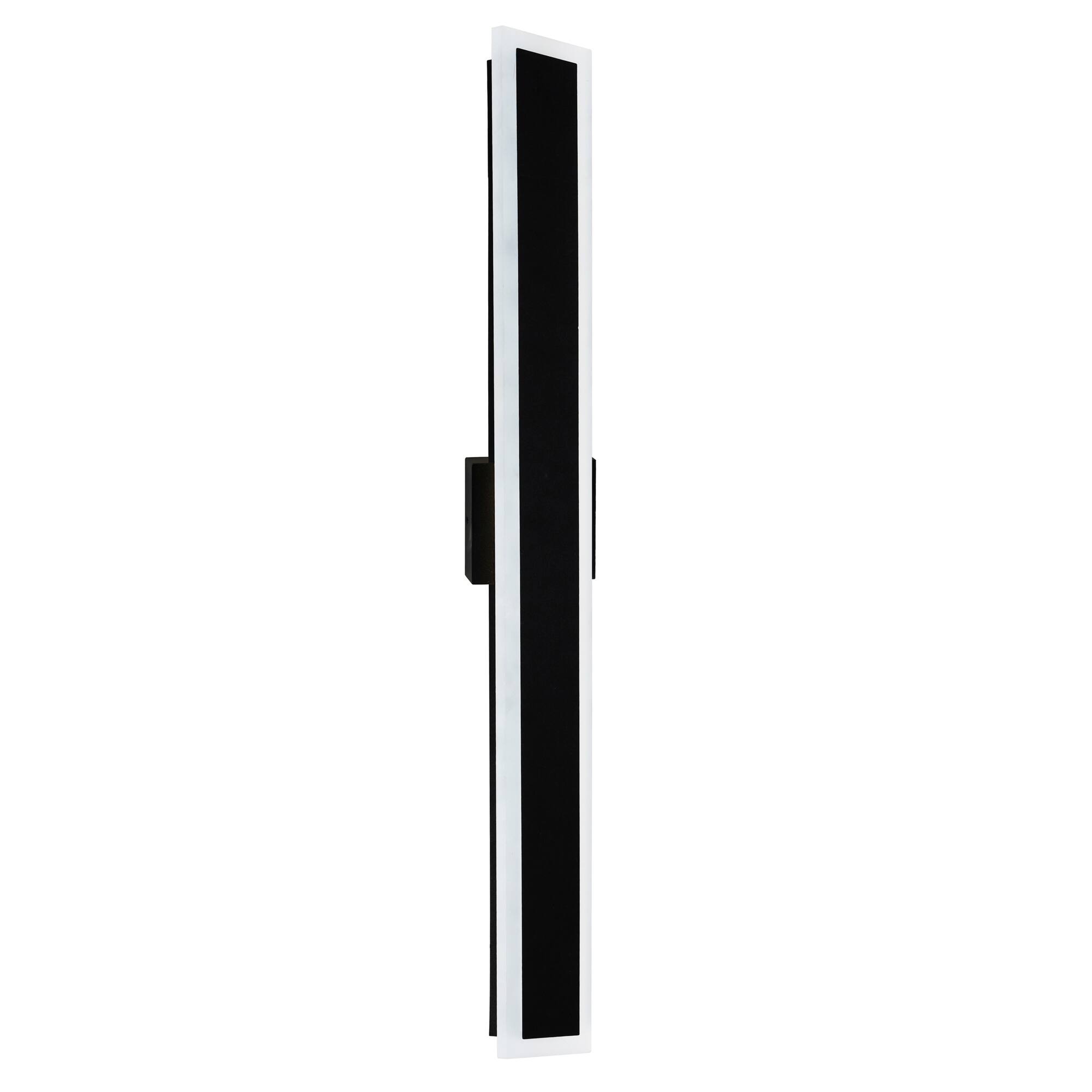 Alt View 1. CWI Lighting - Malibu LED Integrated Black Outdoor Wall Light - Black.