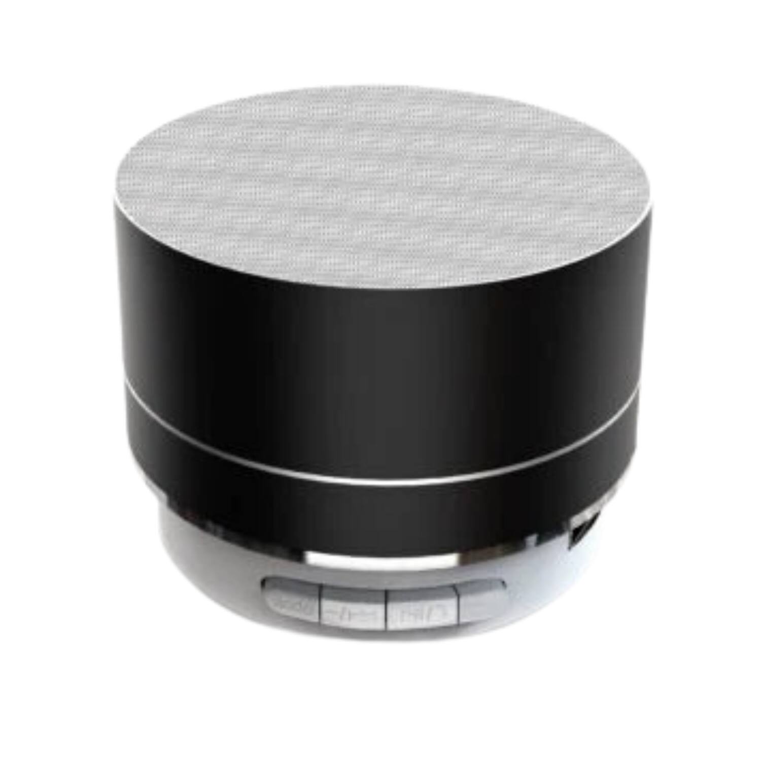 Front. Home Collection - Mini Portable Bluetooth Speaker - Black.