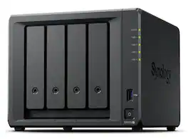 Synology - DiskStation DS425+ 4-Bay NAS Server Compact Storage Hub with 100% Data Ownership - Black