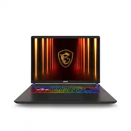 MSI - Vector A16 HX 16” QHD+ Gaming Laptop - AMD Ryzen 7 8840HX 2025 - RTX 5070 Ti - 16GB RAM - 1TB Storage - Cosmo Gray