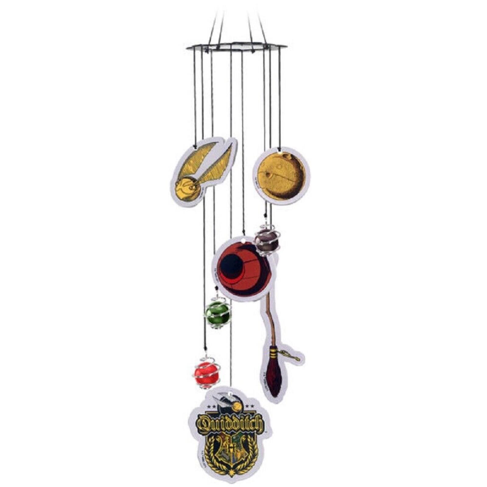Front. Spoontiques - Harry Potter Quidditch Windchime Outdoor Garden Wind Chime 17 Inch.