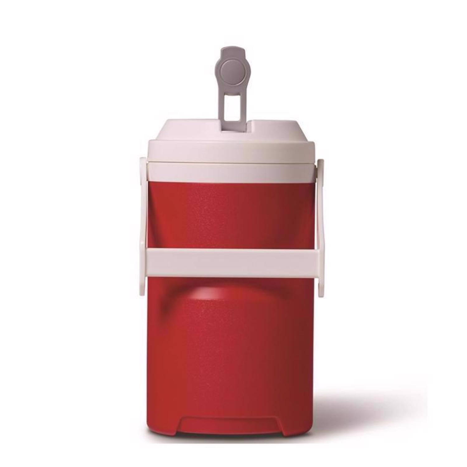 Left. Igloo - Igloo Laguna 1 GAL Drinkware - Red - Red.