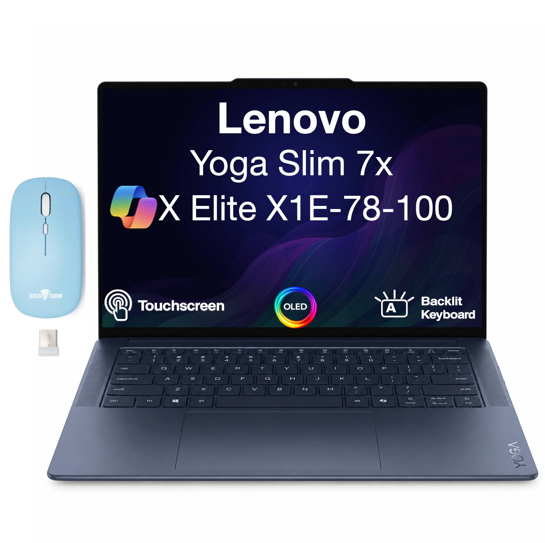 Lenovo Yoga Slim 7x X Elite X1E-78-100 DOCK DKTRM TORM 3 Touchscreen OLED A Backlit Keyboard