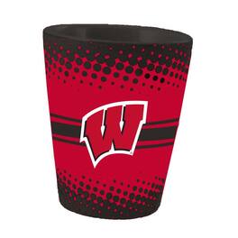 The Memory Company - Wisconsin Badgers 2oz. Full Wrap Collectible Shot Glass - Multicolor