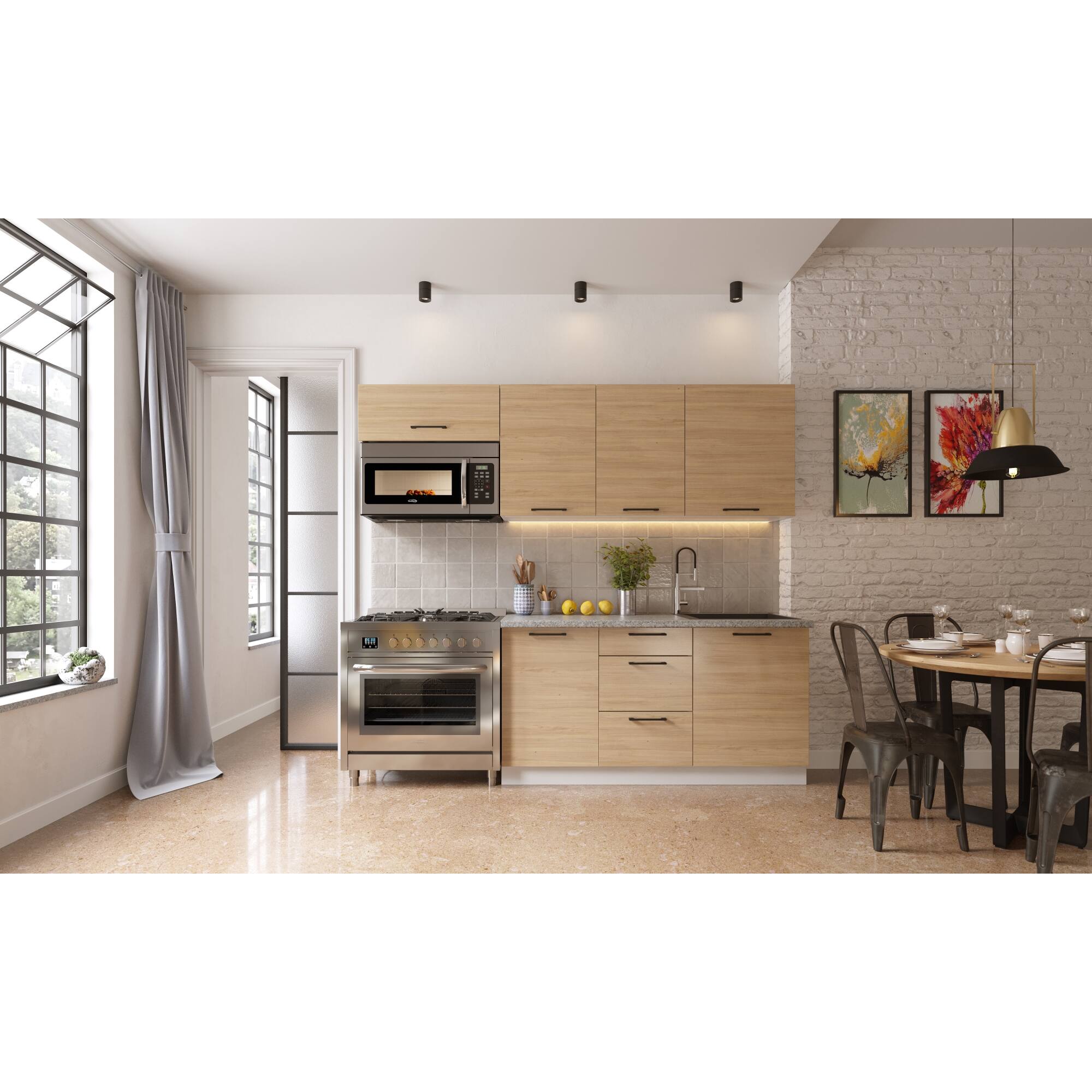 Alt View 8. Koolmore - 1.6 cu. ft. Over the Range Stainless Steel Microwave, KM-MOT-1SS. - Stainless-Steel.