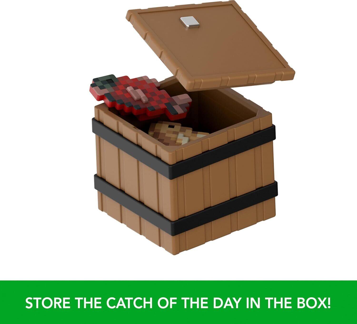 STORE THE CATCH OF THE DAY IN THE BOX!