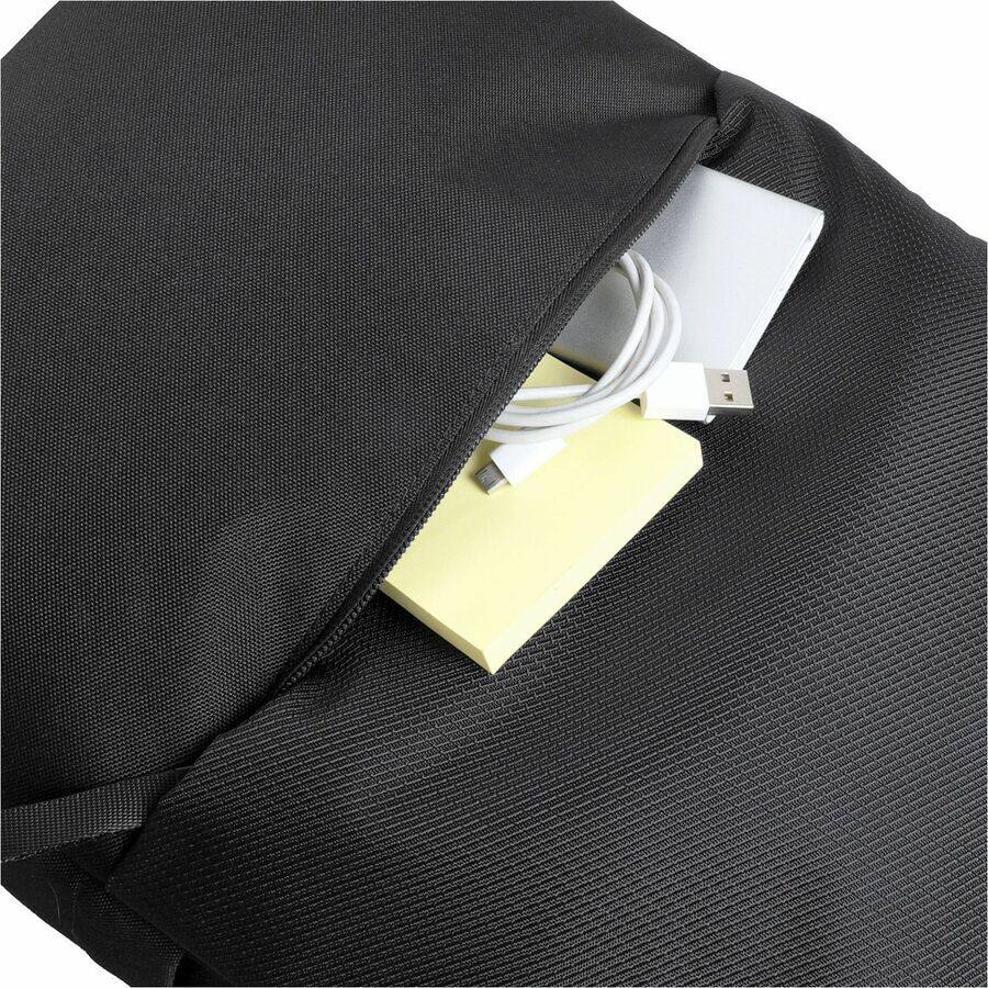 Alt View 5. V7 - V7 Eco-Friendly CBP16-ECO2 Carrying Case (Backpack) for 15.6" to 16" Notebook - Black - V7 RPET Eco-Friendly Recycled - Black.