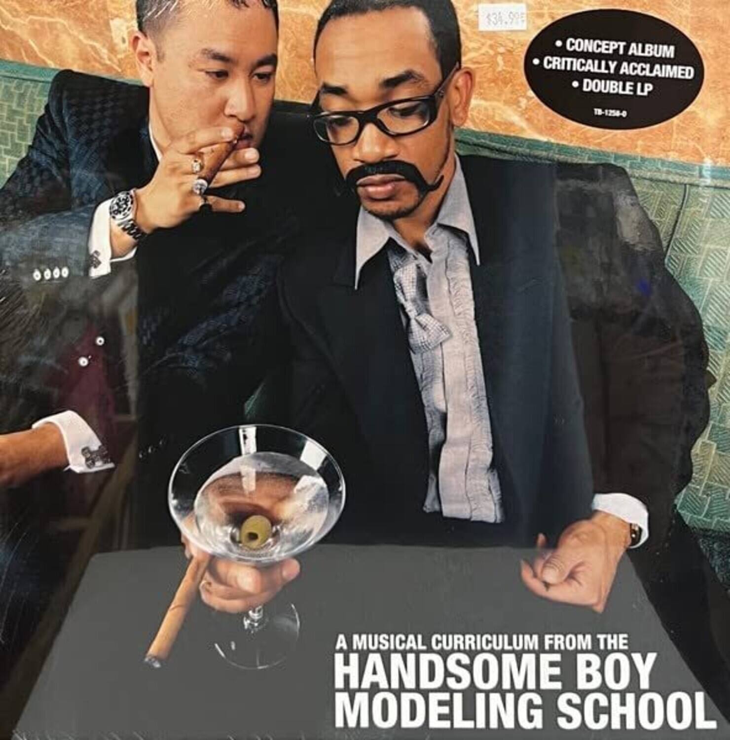 $34.99  
CONCEPT ALBUM  
CRITICALLY ACCLAIMED  
DOUBLE LP  
TB-1258-0  

A MUSICAL CURRICULUM FROM THE  
HANDSOME BOY MODELING SCHOOL
