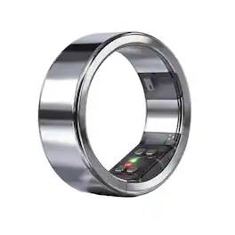 Ultrahuman - Ring PRO - Smart Ring - Size Before You Buy with Ring PRO Sizing Kit - No Subscription Needed - Size 07 - Space Silver - (2026)
