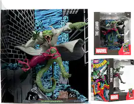 McFarlane Toys - Marvel 6" The Lizard 1:10th Scale Collectible with Scene (Spider-Man #2)