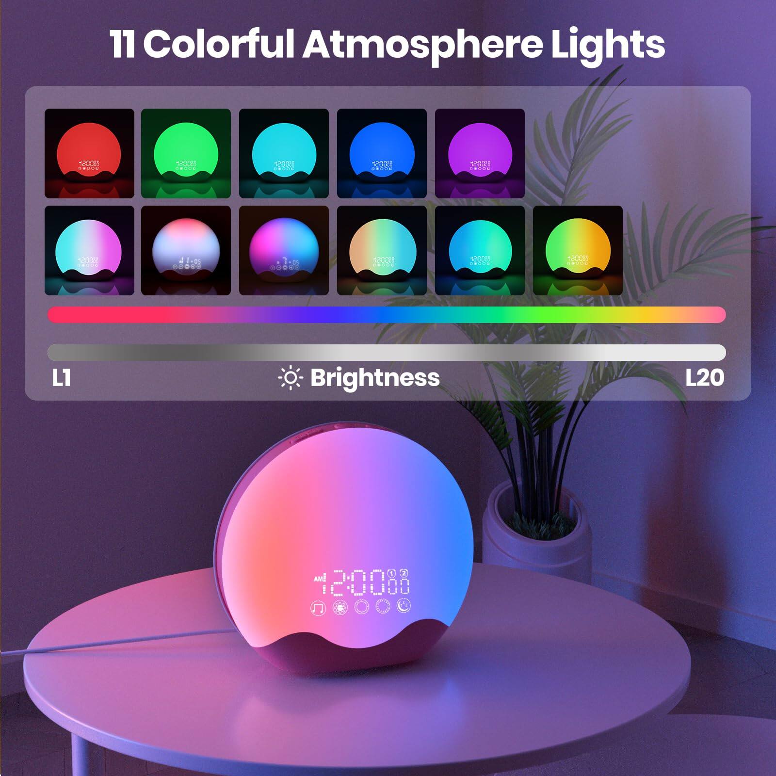11 Colorful Atmosphere Lights

Brightness L1 L20