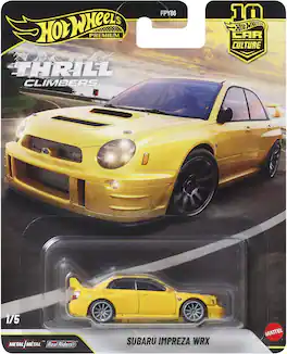 Mattel - Hot Wheels Premium: Thrill Climbers Subaru Impreza WRX - COLLECTIBLES - Multicolor