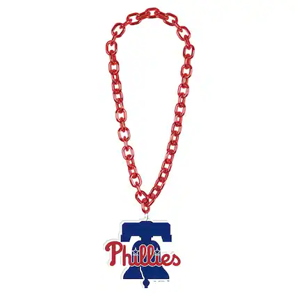 Front. WinCraft - Big Chain Logo Necklace - Multicolor.